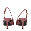 Dolce & Gabbana Pink Leather High Heel Pumps Dolce & Gabbana