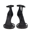 Isabel Marant Black Leather Stiletto Heels Sandals Isabel Marant