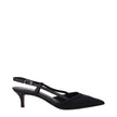 Isabel Marant Black Fabric Mid Heel Pumps Isabel Marant