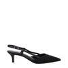 Isabel Marant Black Fabric Mid Heel Pumps Isabel Marant