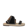Isabel Marant Black Leather Flat Sandals Isabel Marant
