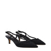 Isabel Marant Black Fabric Mid Heel Pumps Isabel Marant