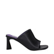 Stella McCartney Black Leather Stiletto Heels Sandals Stella McCartney