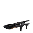 Isabel Marant Black Fabric Mid Heel Pumps Isabel Marant