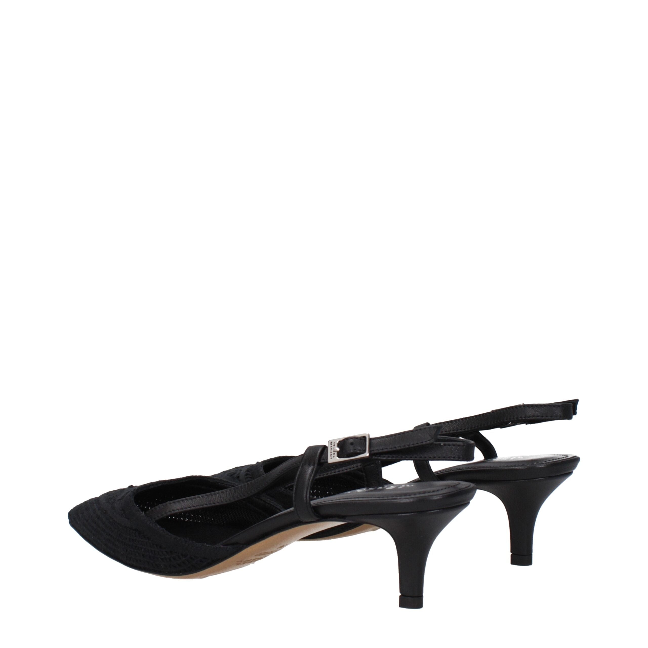 Isabel Marant Black Fabric Mid Heel Pumps Isabel Marant