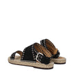 Isabel Marant Black Leather Flat Sandals Isabel Marant