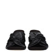 Stella McCartney Black Leather Stiletto Heels Sandals Stella McCartney