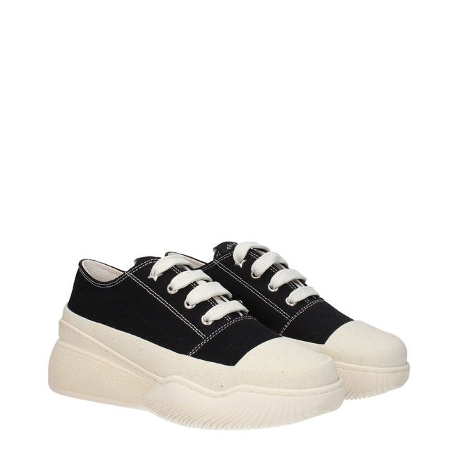 Stella McCartney Black Fabric Chunky Sneakers Stella McCartney