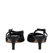 Isabel Marant Black Fabric Mid Heel Pumps Isabel Marant