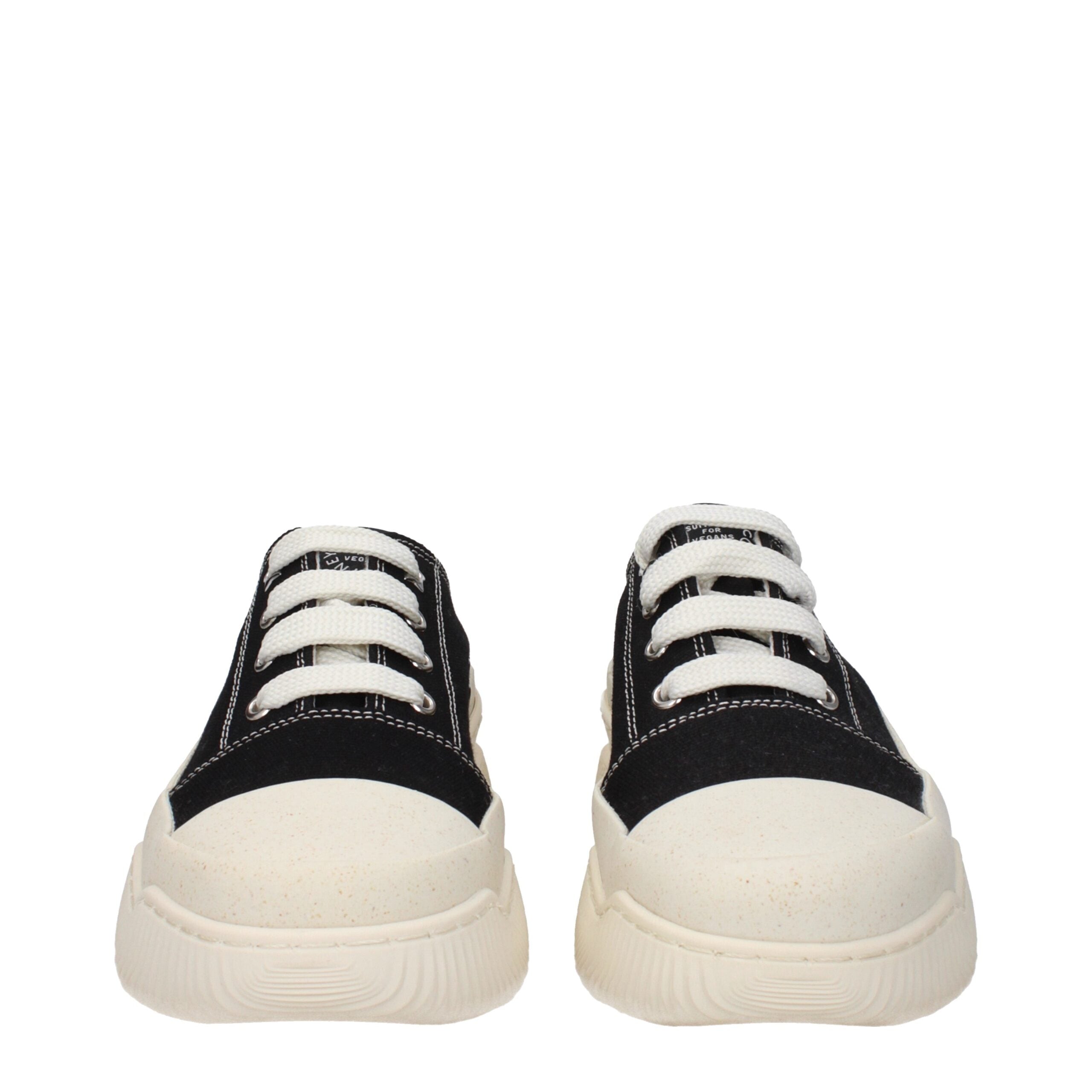 Stella McCartney Black Fabric Chunky Sneakers Stella McCartney