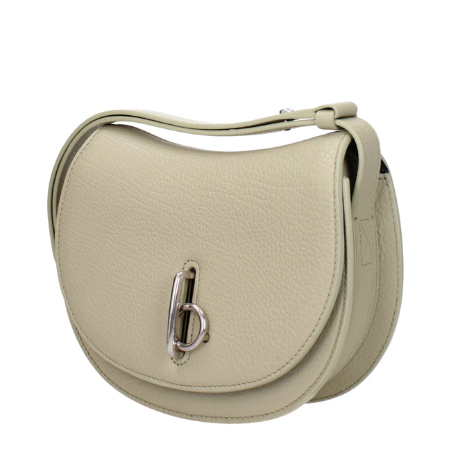 Burberry Green Leather Shoulder Bags Burberry