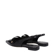 Max Mara Black Leather Ballet Flats Max Mara