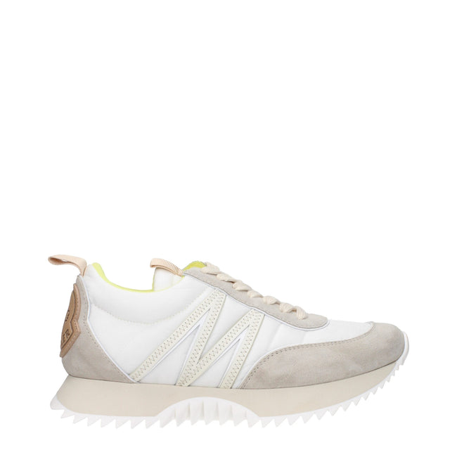 Moncler Beige Fabric Low Tops Moncler