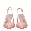 Casadei Pink Leather High Heel Pumps Casadei