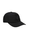 Valentino Garavani Black Cotton Caps (Baseball Hat) Valentino Garavani