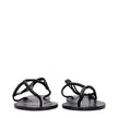 Isabel Marant Black Leather Flip-Flop Sandals Isabel Marant
