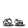 Isabel Marant Black Leather Flip-Flop Sandals Isabel Marant
