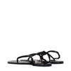 Isabel Marant Black Leather Flip-Flop Sandals Isabel Marant