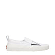Valentino Garavani White Fabric Slip-On Loafers Valentino Garavani