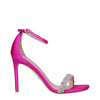 Stuart Weitzman Pink Satin Stiletto Heels Sandals Stuart Weitzman