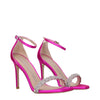 Stuart Weitzman Pink Satin Stiletto Heels Sandals Stuart Weitzman