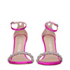Stuart Weitzman Pink Satin Stiletto Heels Sandals Stuart Weitzman