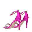 Stuart Weitzman Pink Satin Stiletto Heels Sandals Stuart Weitzman