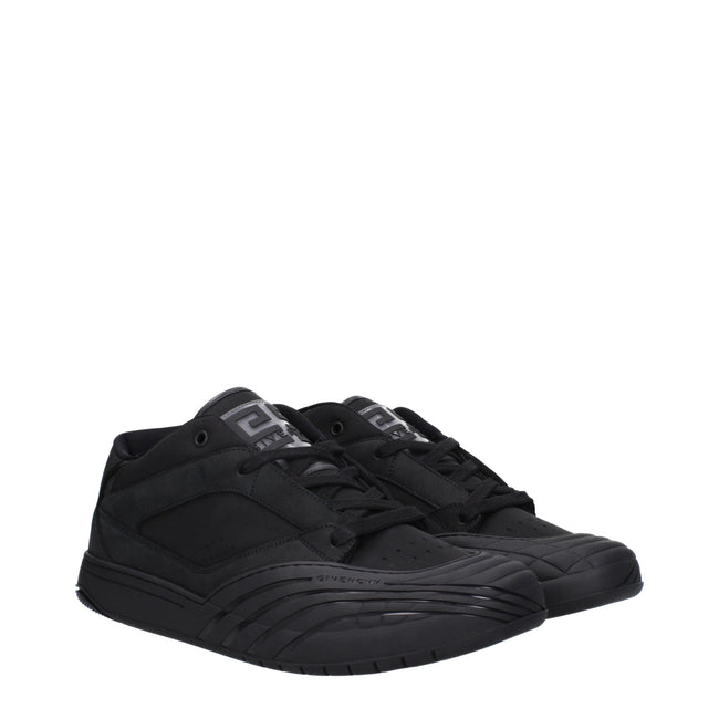 Givenchy Black Fabric Low Tops Givenchy