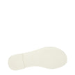 Moncler White Cotton Slippers Sandals Moncler