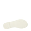 Moncler White Cotton Slippers Sandals Moncler