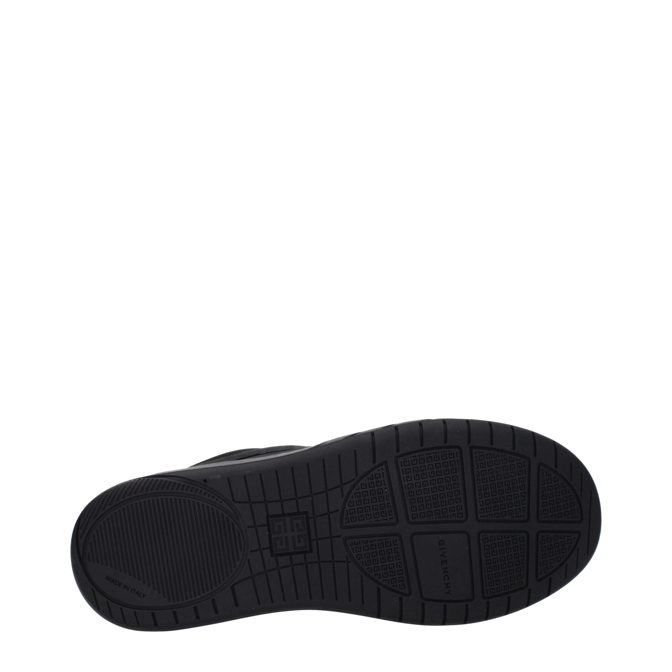 Givenchy Black Fabric Low Tops Givenchy