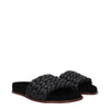 Chloé Black Leather Slippers Sandals Chloé