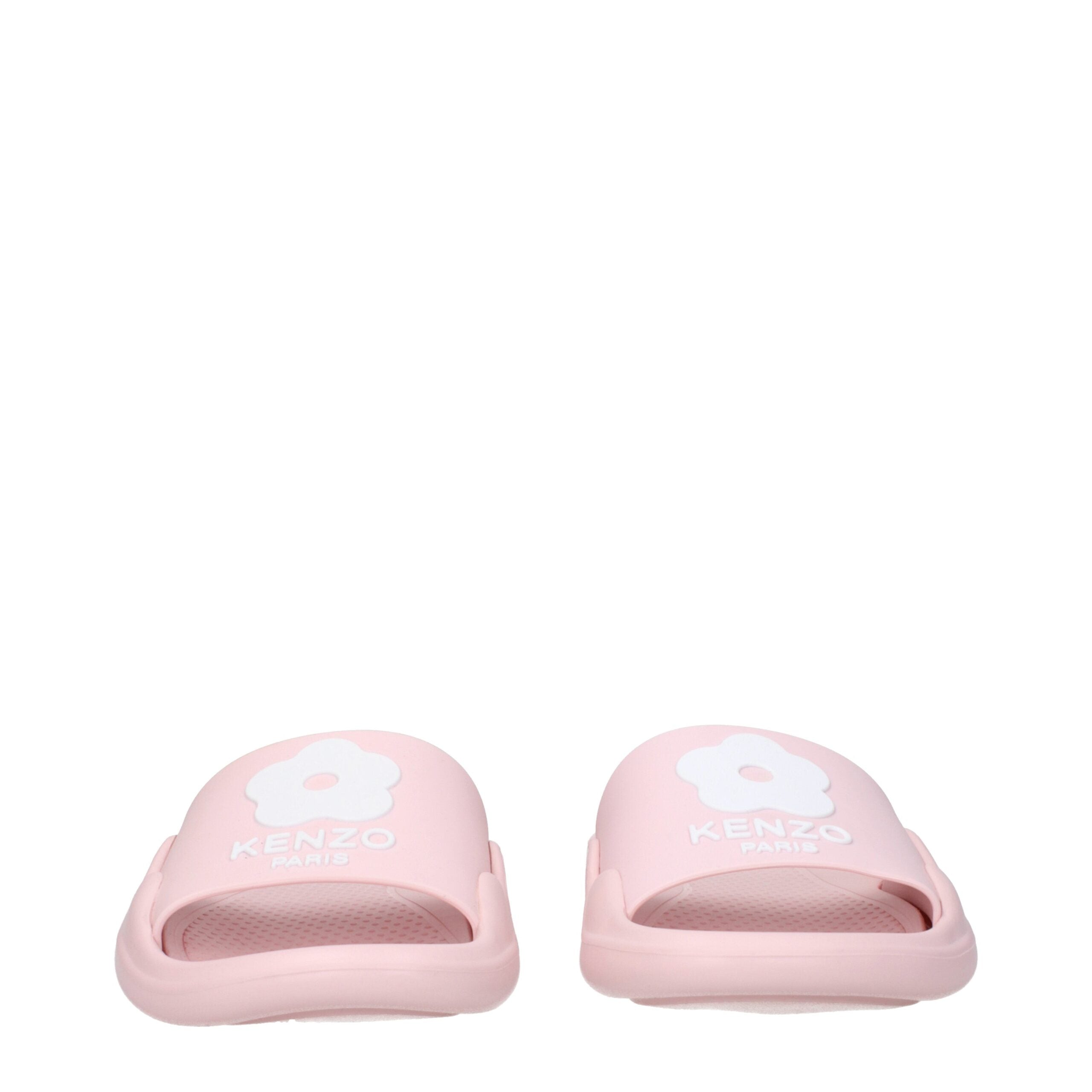 Kenzo Pink Cotton Slippers Sandals Kenzo