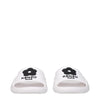 Kenzo White Cotton Slippers Sandals Kenzo