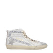 Golden Goose White Leather High Tops Golden Goose