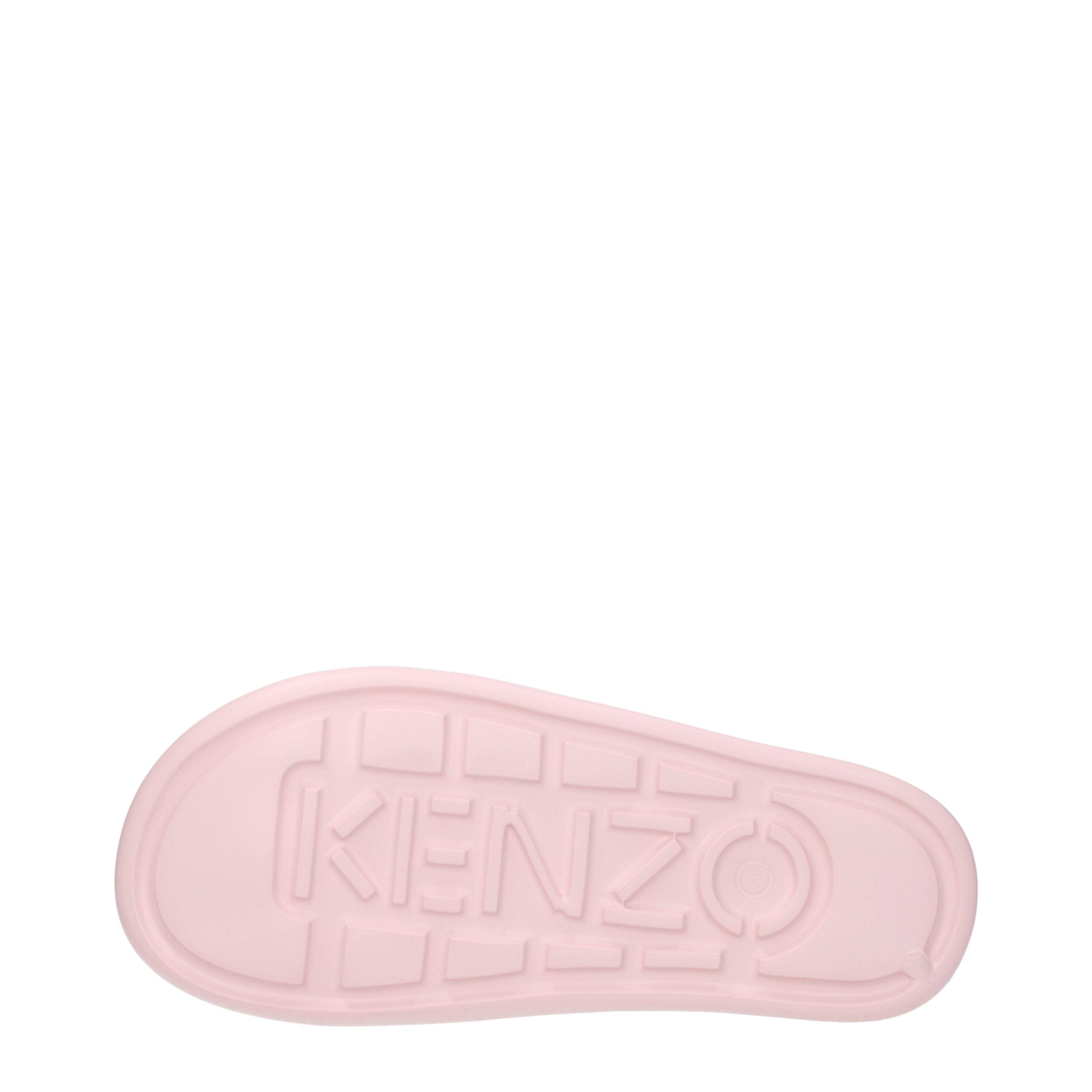 Kenzo Pink Cotton Slippers Sandals Kenzo