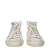 Golden Goose White Leather High Tops Golden Goose
