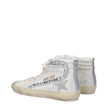 Golden Goose White Leather High Tops Golden Goose