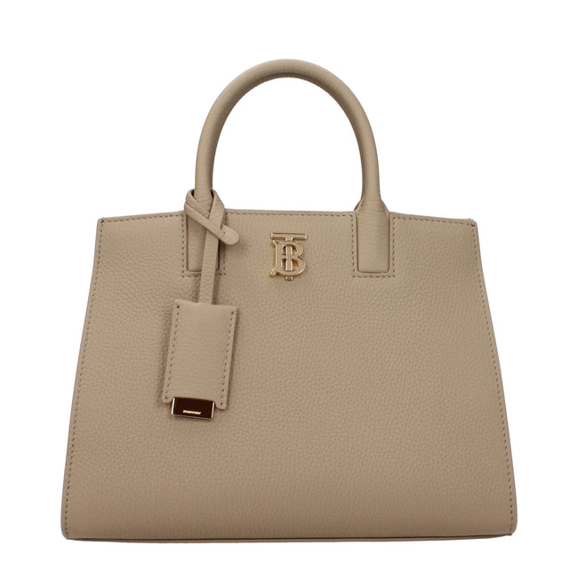 Burberry Beige Leather Handbags Burberry