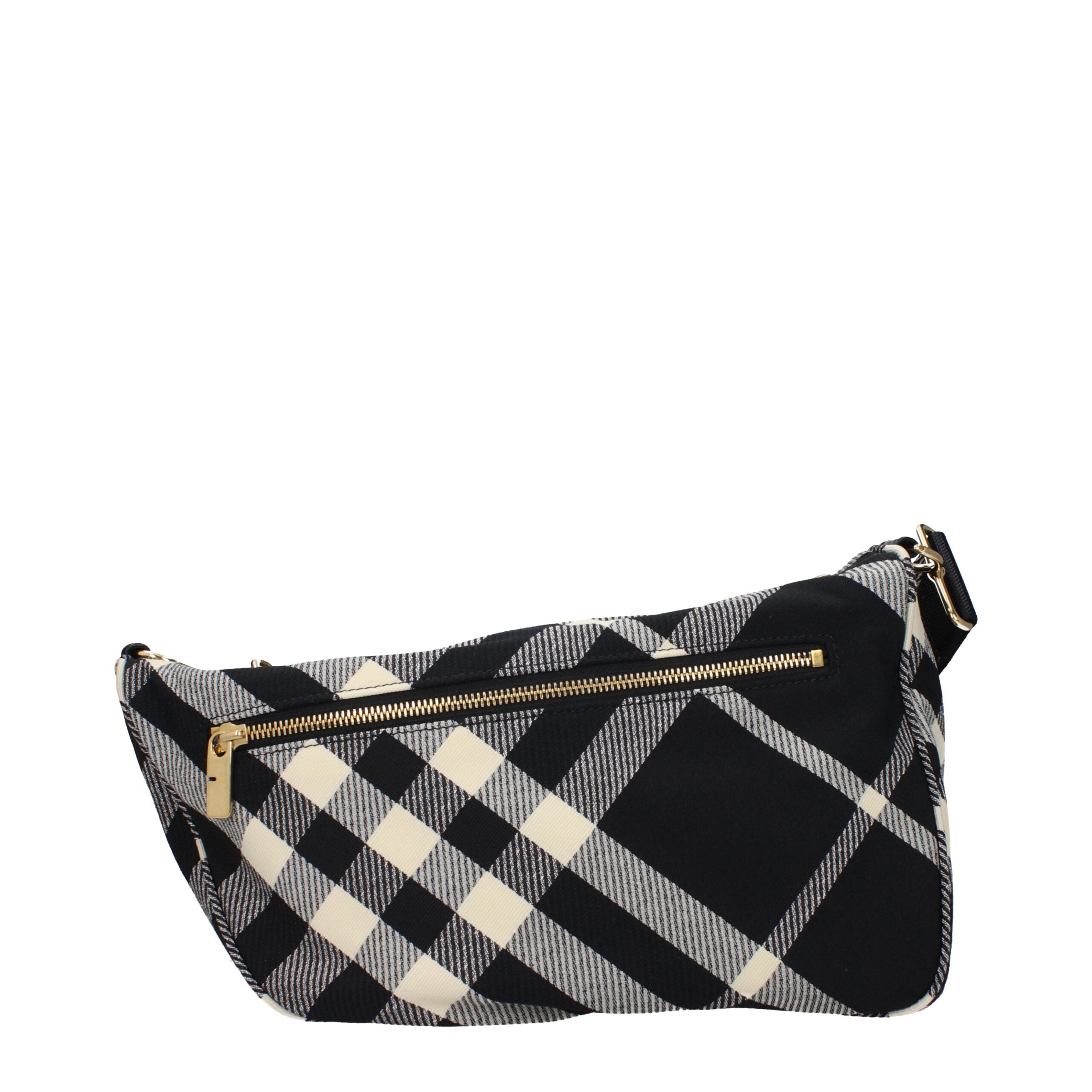 Burberry Black Fabric Crossbody Bags Burberry