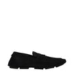 Dolce & Gabbana Black Leather Slip-On Loafers Dolce & Gabbana