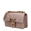 PINKO Pink Leather Crossbody Bags PINKO