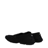 Dolce & Gabbana Black Leather Slip-On Loafers Dolce & Gabbana