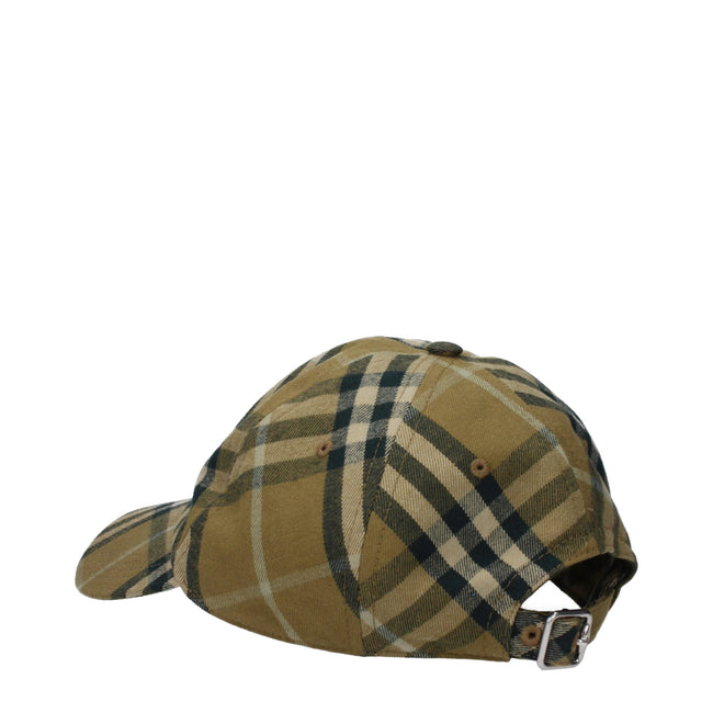 Burberry Green Cotton Caps (Baseball Hat) Burberry
