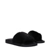 Givenchy Black Cotton Slippers Sandals Givenchy