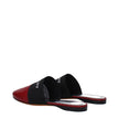Givenchy Red Leather Slippers Sandals Givenchy