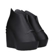 Givenchy Black Cotton Wedges Sandals Givenchy