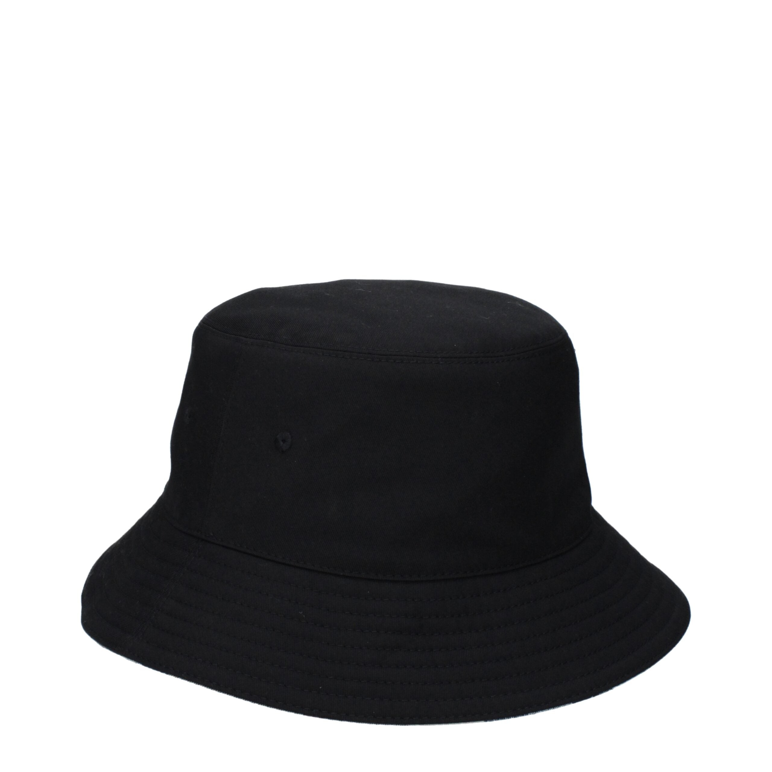 Burberry Black Fabric Bucket Hats Burberry
