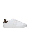 Versace White Leather Low Tops Versace