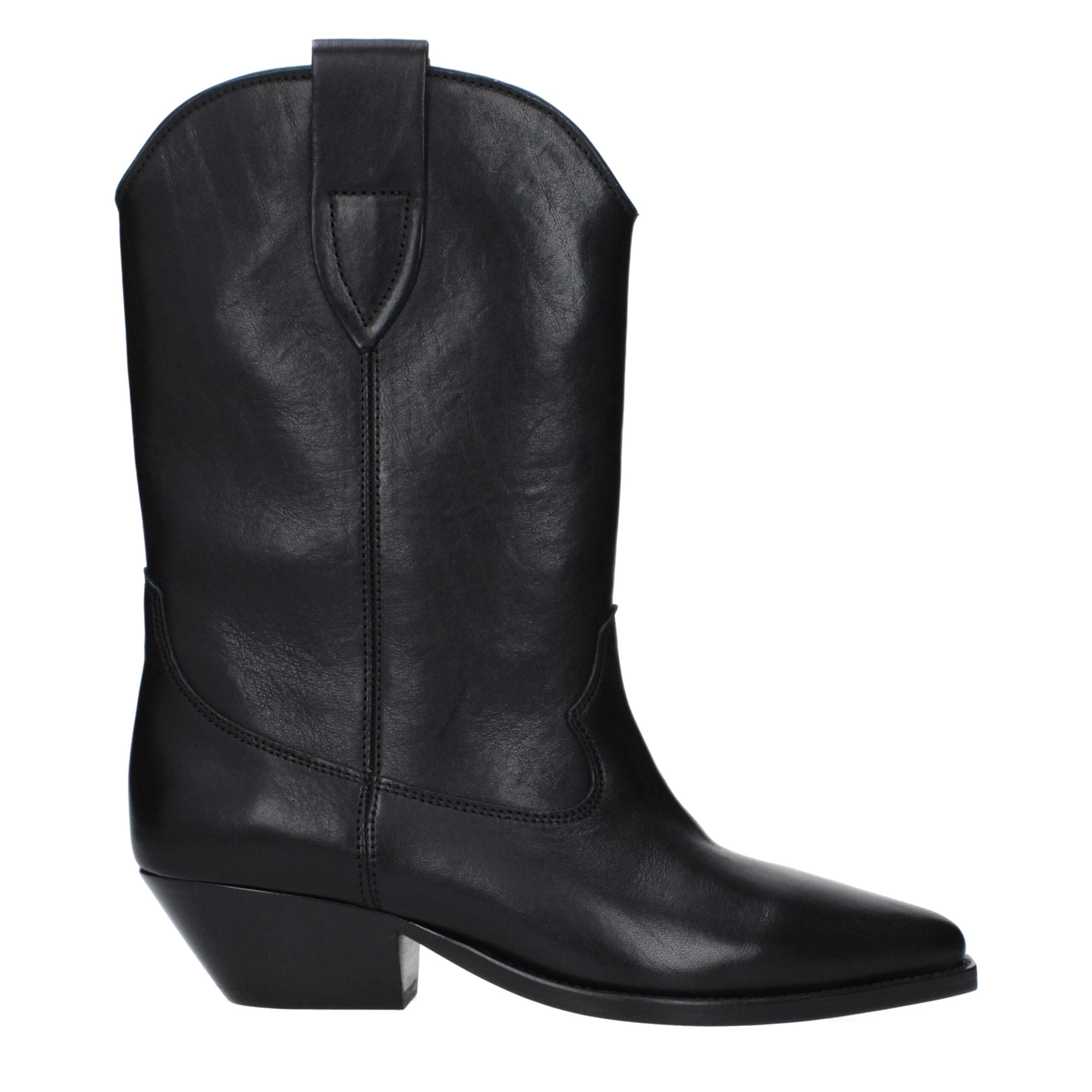 Isabel Marant Black Leather Ankle Boots Isabel Marant